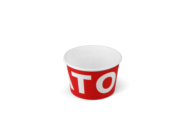 Ice cream cup Carton 120ml Ø7,8cm 4oz GELATO (1.000 pcs) [TK-9987600]