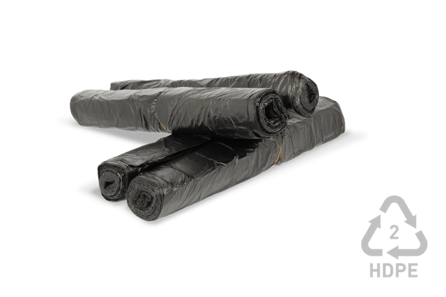 Garbage bags 25 liter 50x55cm 20 Rolls with 50 bags Black (pedal bin) (1.000 bags) [TK-9987667]