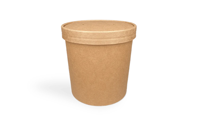 Soup cup Carton 750ml Ø11,8cm 26oz kraft (500 pcs) [TK-9987691]