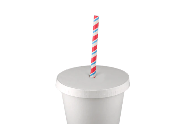 Lid Carton for ice cream & milkshake cup flat with cross Ø9 cm White (1.000 pcs) [TK-9987925]