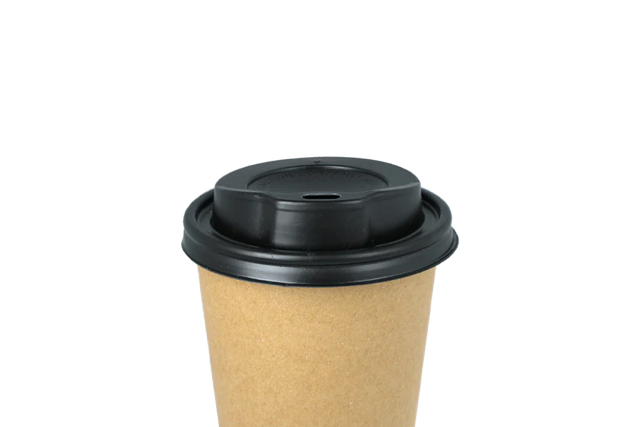 Coffee Cup Lids Black Ø8 cm (1.000 pcs) [TK-9987940]