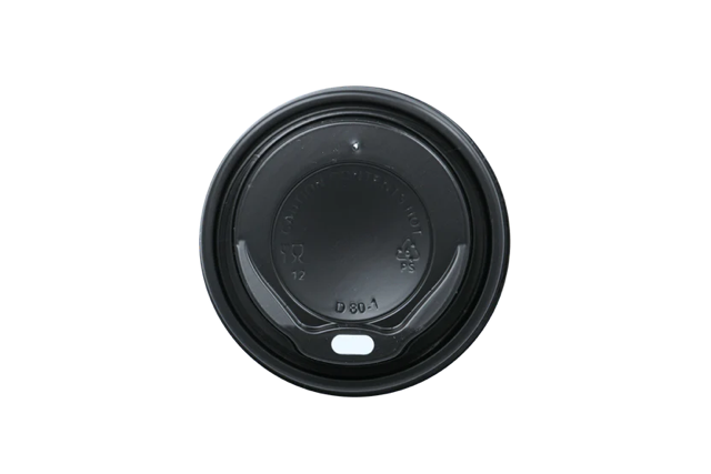 Coffee Cup Lids Black Ø8 cm (1.000 pcs) [TK-9987940]