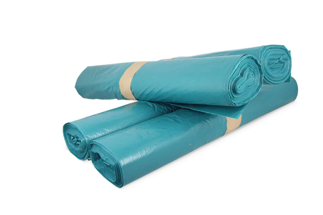 Garbage bags 120 liter 90x110cm 10 Rolls with 25 bags blue (250 bags) [TK-9988013]