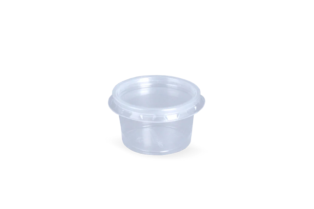 Lid round container 30cc Ø4,6cm transparent (1.000 pcs) [TK-9988046]