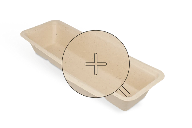 sauceage trays A16 Sugarcane (500 pcs) [TK-9988299]