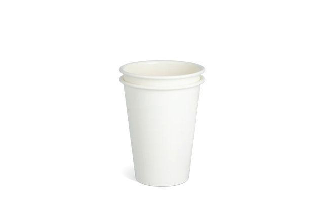 Reusable Coffee Cup 180cc 7.5oz Ø6,4cm White (400 pcs) [TK-9988342]