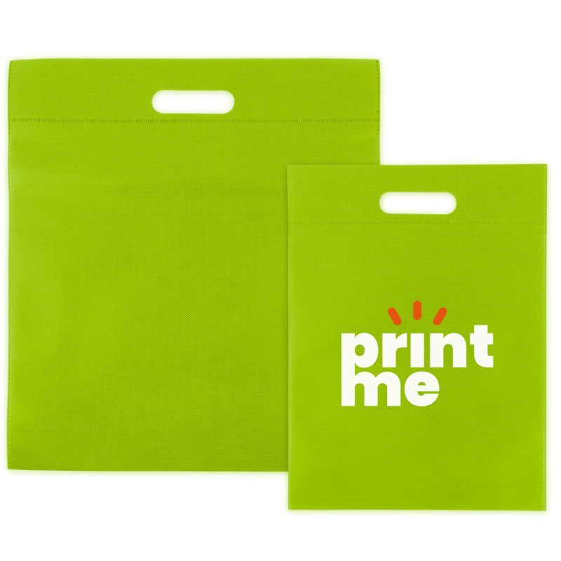 Non-woven Carrier Bags Green 30x40cm (400 pcs) [FP-DNW025]