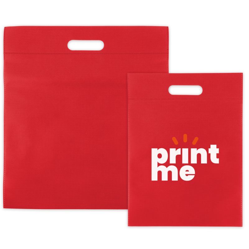 Non-woven Carrier Bags Red 30x40cm (400 pcs) [FP-DNW027]
