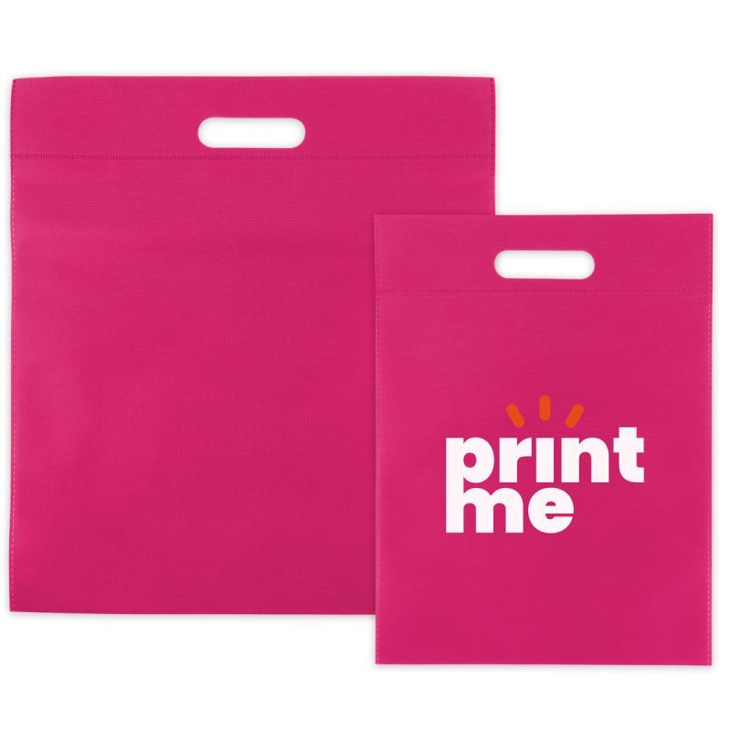Non-woven Carrier Bags Pink 30x40cm (400 pcs) [FP-DNW031]