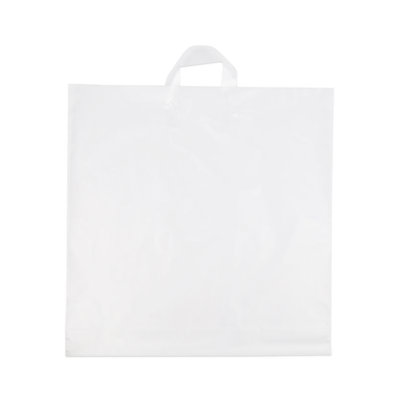 Plastic shopping bags 50x50+2x5cm Semi-transparent (250 pcs) [FP-DQL003]