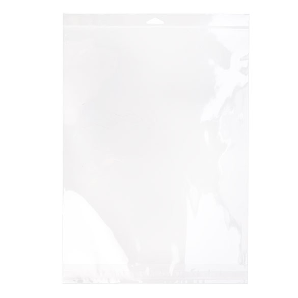 Headerbags 31.1x38.1cm Reclosable and Crystal Clear (100 pieces) [HB1215S]