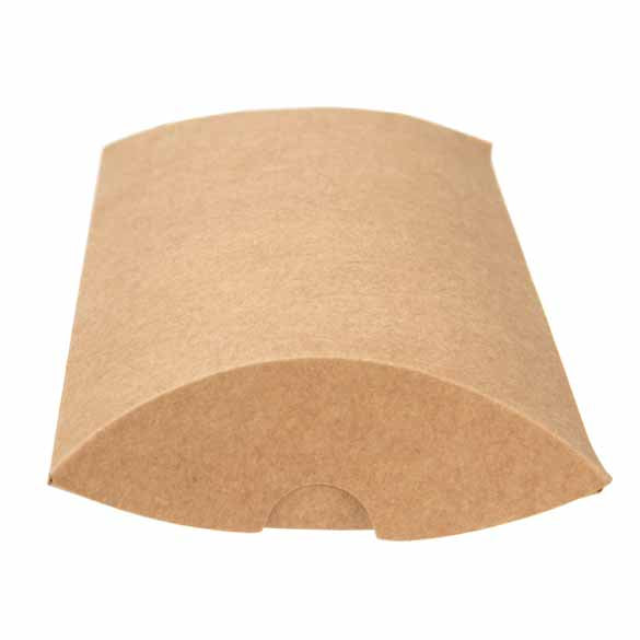 Pillow Packs Kraft 7.6x2.5x12.7cm (25 pieces) [KPB76]