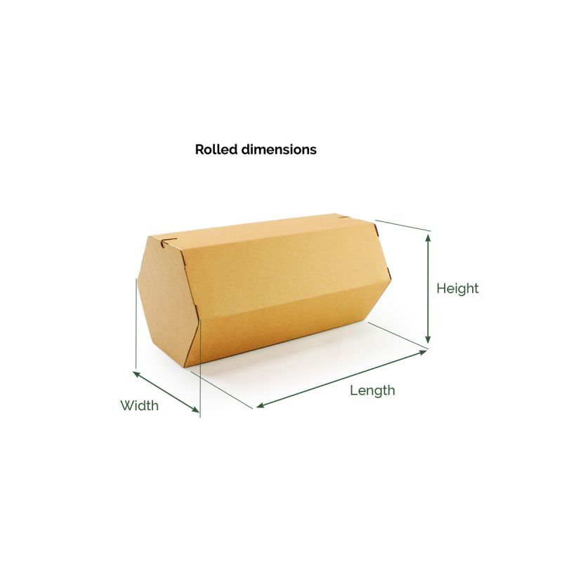 Rollor Premium 45x24,5x21,5cm Brown (25 pcs) [FP-ROL002]