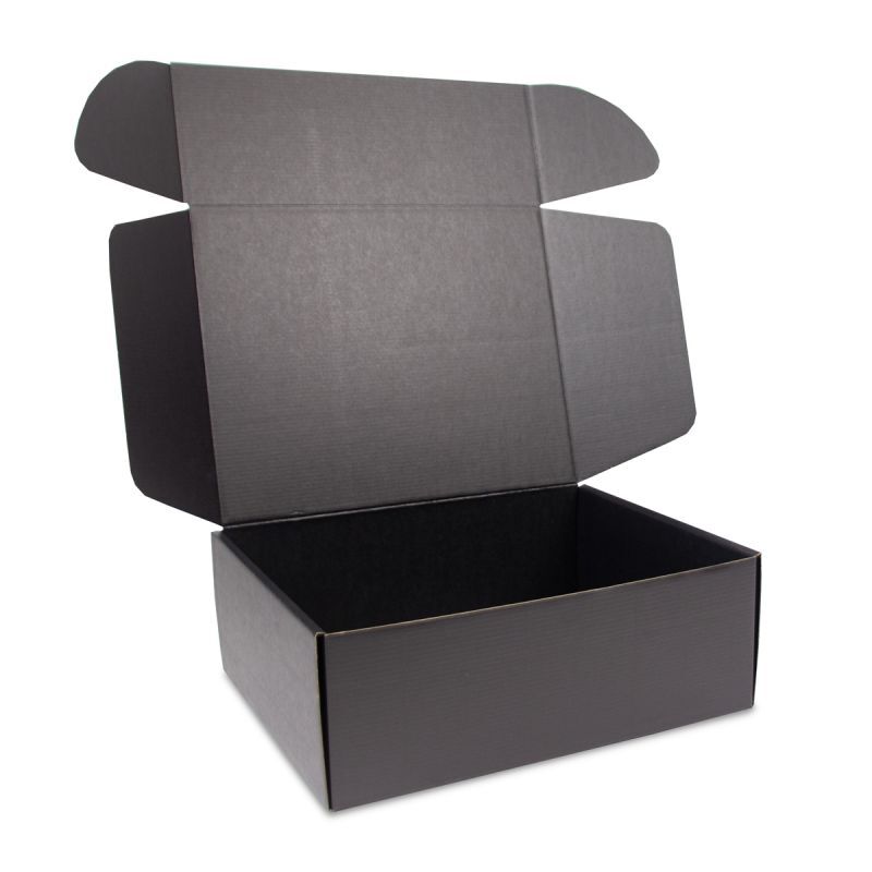 Shipping boxes 39x30x14cm Black (50 pcs) [FP-VPD106]