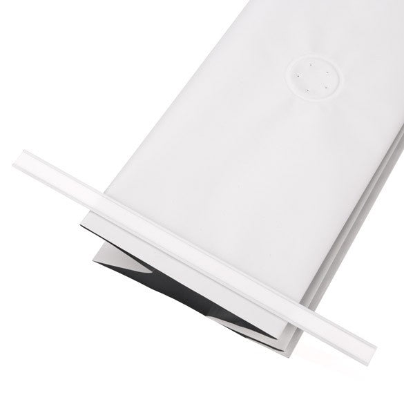 Tin Ties Sticky 14cm White (100 pieces) [TT5WHD]