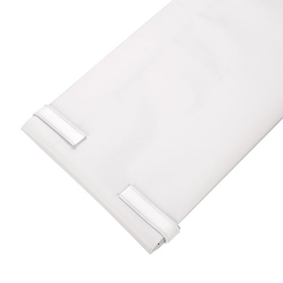 Tin Ties Sticky 14cm White (100 pieces) [TT5WHD]