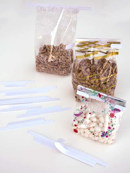 Tin Ties Sticky for 15cm wide Bags (500 pieces) [TTA6WH]