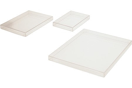 Plastic Gift Boxes 13x1.6x18.1cm Crystal Clear (25 pieces) [FPB62]