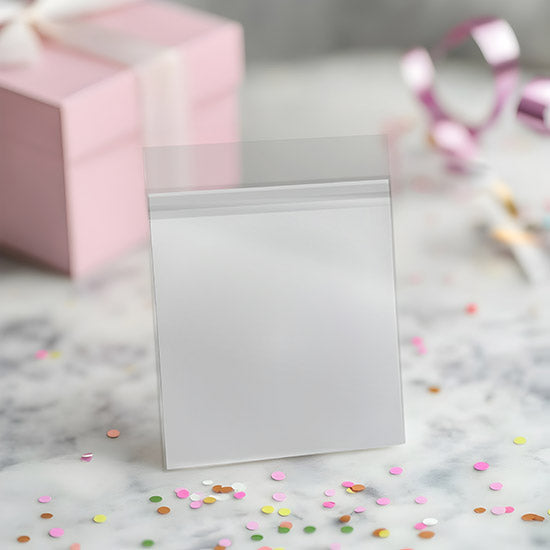 Plastic Bags 26.5x33.7cm Transparent Peel and Seal (100 pieces) [B10X13PC]
