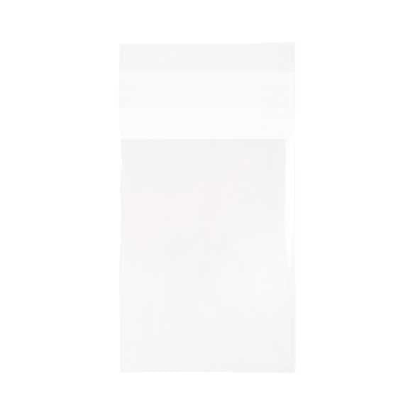 Plastic Bags 6.9x9.1cm Transparent Peel and Seal (100 pieces) [B2M]