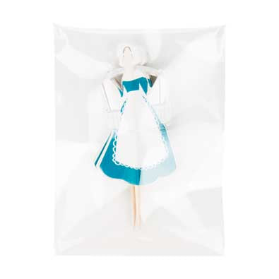 Plastic Bags 6.9x9.1cm Transparent Peel and Seal (100 pieces) [B2M]