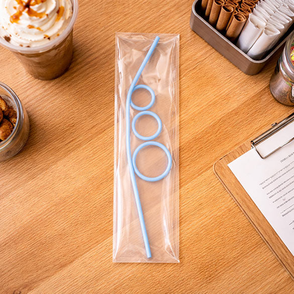 Plastic Bags 6.4x31.1cm Transparent Peel and Seal (100 pieces) [B2X12]