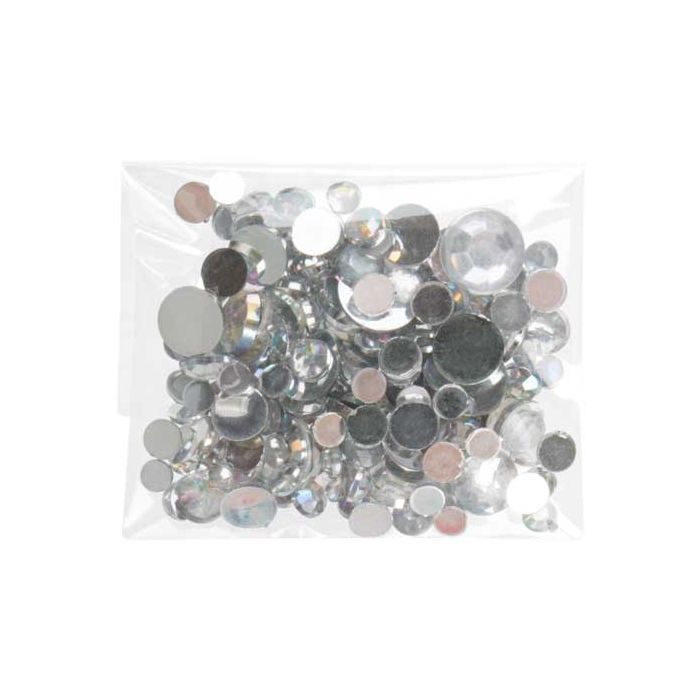 Plastic Bags 6.8x6.8cm Transparent Peel and Seal (100 pieces) [B2X2S]
