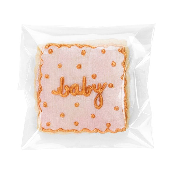 Plastic Bags 9.5x10.5cm Transparent Peel and Seal (100 pieces) [B3X4]