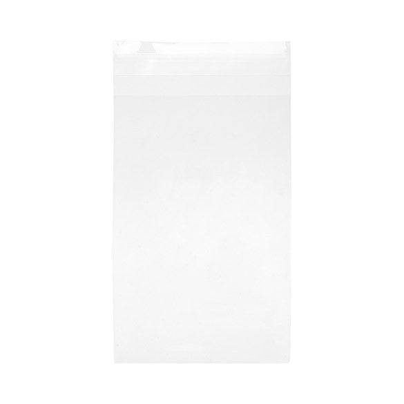 Plastic Bags 11x17cm Transparent Peel and Seal (100 pieces) [B46T]