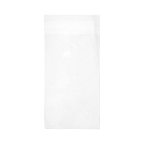 Plastic Bags 11x19.1cm Transparent Peel and Seal (100 pieces) [B47H]