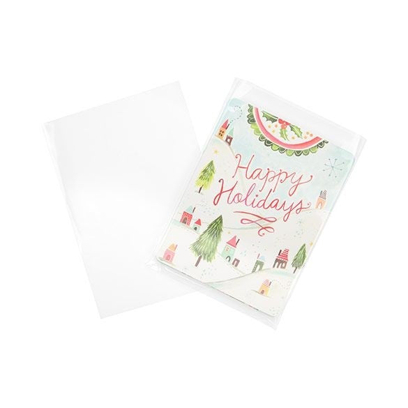 Plastic Bags 11.8x16.5cm Transparent (100 pieces) [B4X6NFXL]