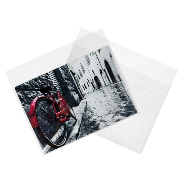 Plastic Bags 18.4x13cm Transparent Peel and Seal (100 pieces) [B5S]