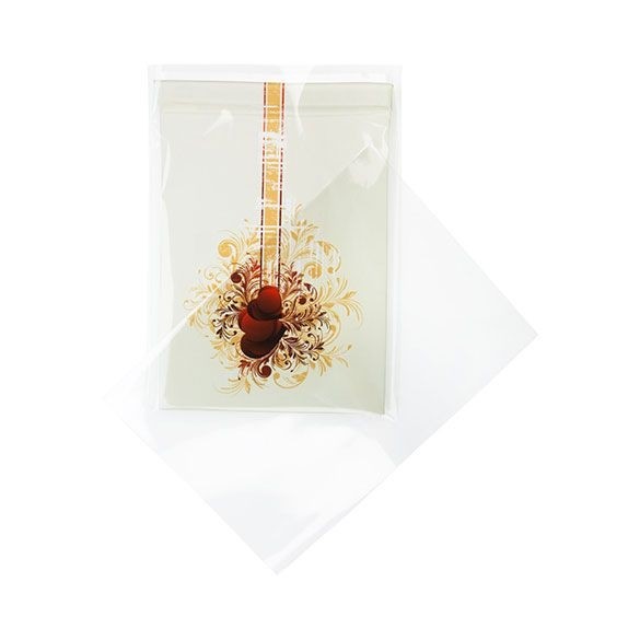 Plastic Bags 12.7x17cm Transparent (100 pieces) [B65WNF]