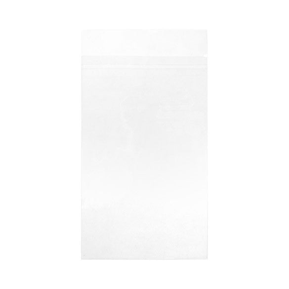Plastic Bags 15.7x25.4cm Transparent Peel and Seal (100 pieces) [B6X10PC]