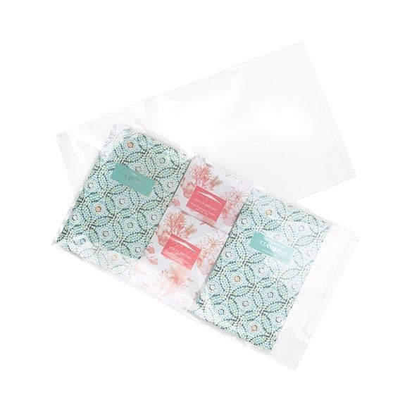Plastic Bags 18.9x31.1cm Transparent Peel and Seal (100 pieces) [B712]
