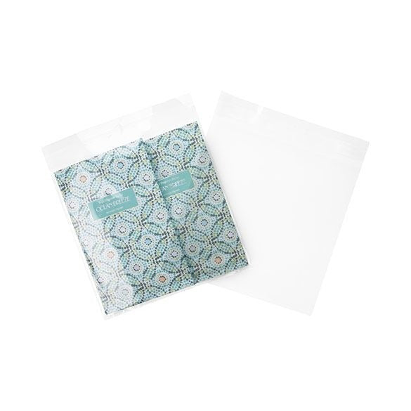 Plastic Bags 18.3x17.9cm Transparent Peel and Seal (100 pieces) [B7X7SM]