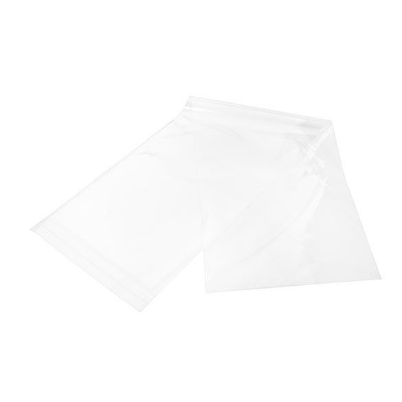 Plastic Bags 21.4x69.2cm Transparent Peel and Seal (100 pieces) [B827]