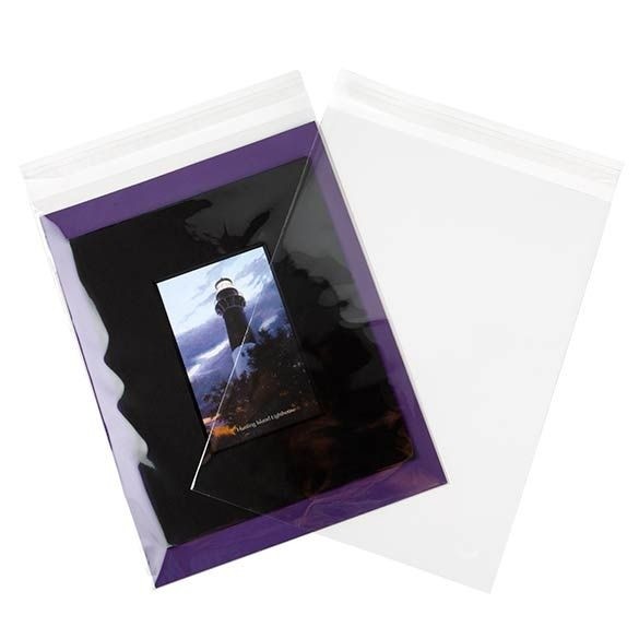 Plastic Bags 24.1x31.8cm Transparent Peel and Seal