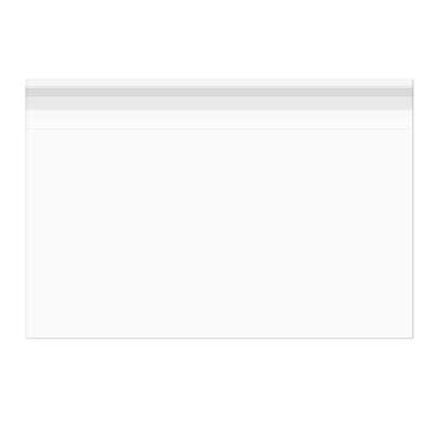 Plastic Bags 9x6.5cm Transparent Peel and Seal (100 pieces) [B3X2T]