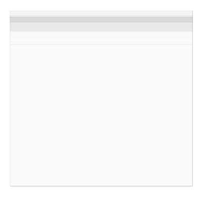 Plastic Bags 23.5x23cm Transparent Peel and Seal (100 pieces) [B99S]