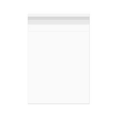 Plastic Bags 8x11cm Transparent Peel and Seal (100 pieces) [B34C]