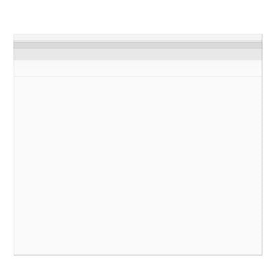 Plastic Bags 30.5x42.1cm Transparent Peel and Seal (100 pieces) [BA3]