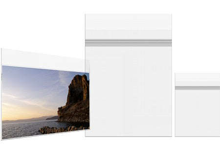 Plastic Bags 57x66.7cm Transparent Peel and Seal (100 pieces) [B2226PC]