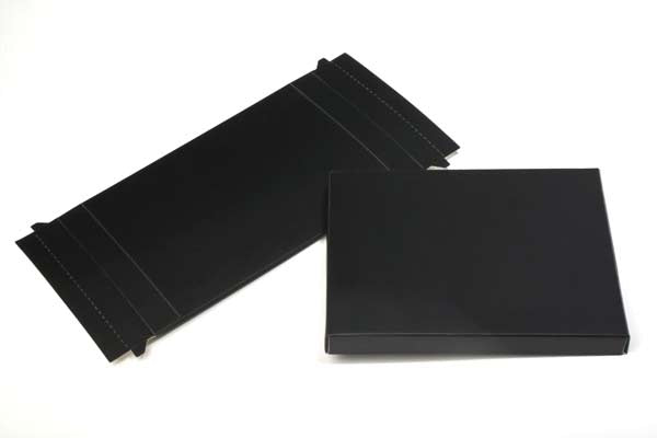 Kraft Gift Boxes Matt Black 9.5x2.5x13.7cm (25 pieces) [BK31]