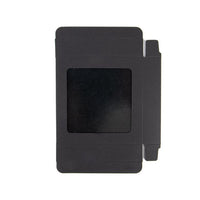 Black Gift Boxes Window Box w/ attached window 10.5x2.2x10.5 cm