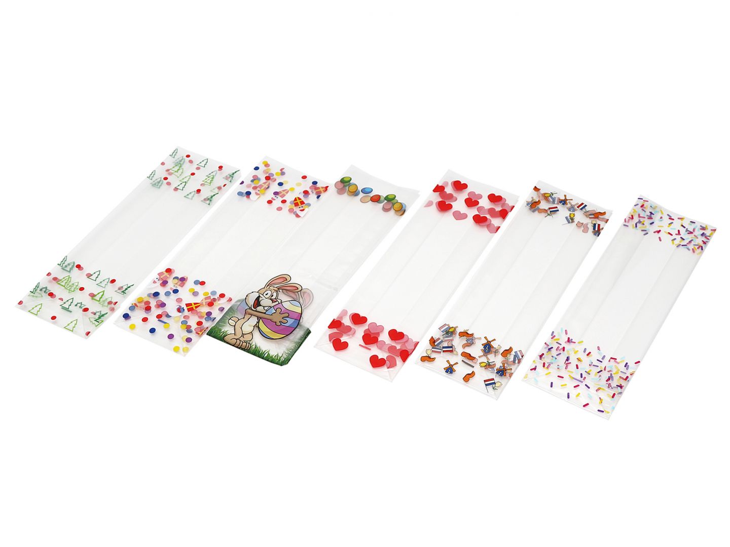 Block bottom bag 7+4x22cm Holland (50 pcs)