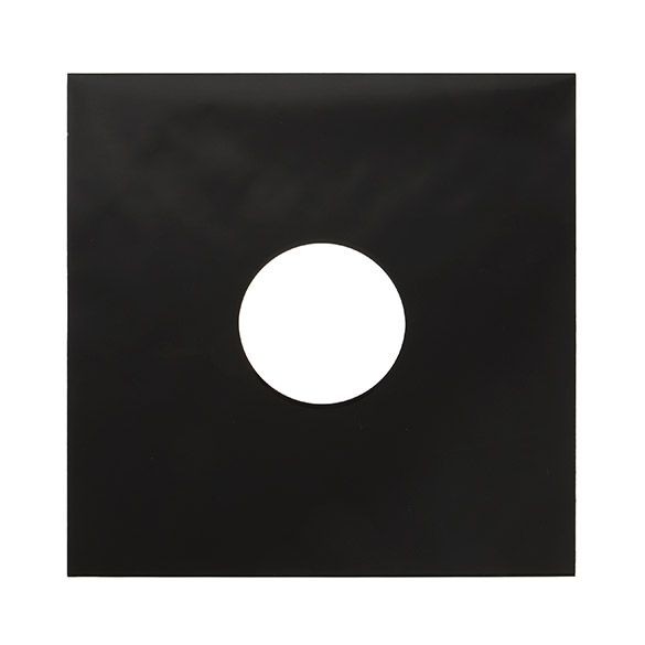 Inner Sleeves for 12 inch Records Matt Black (100 pieces) [BLPBM]