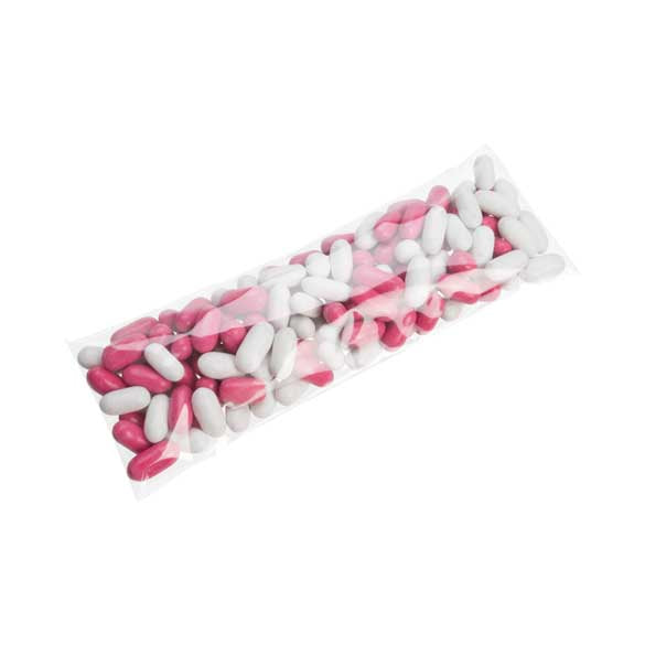 Plastic Bags 6.4x18.1cm Transparent Peel and Seal (100 pieces) [BM7]