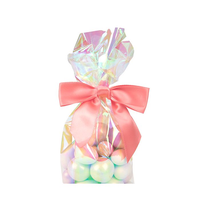 Bows Pre-tied 8,9 cm Coral (25 pieces) [BOWCO]