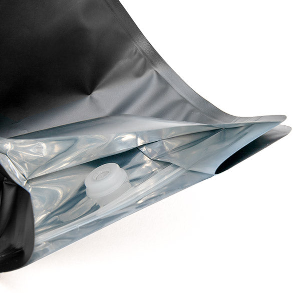 Coffee bags Matte Black 12,7x7,9x20,3 cm (50 pieces) [BBC2MB]